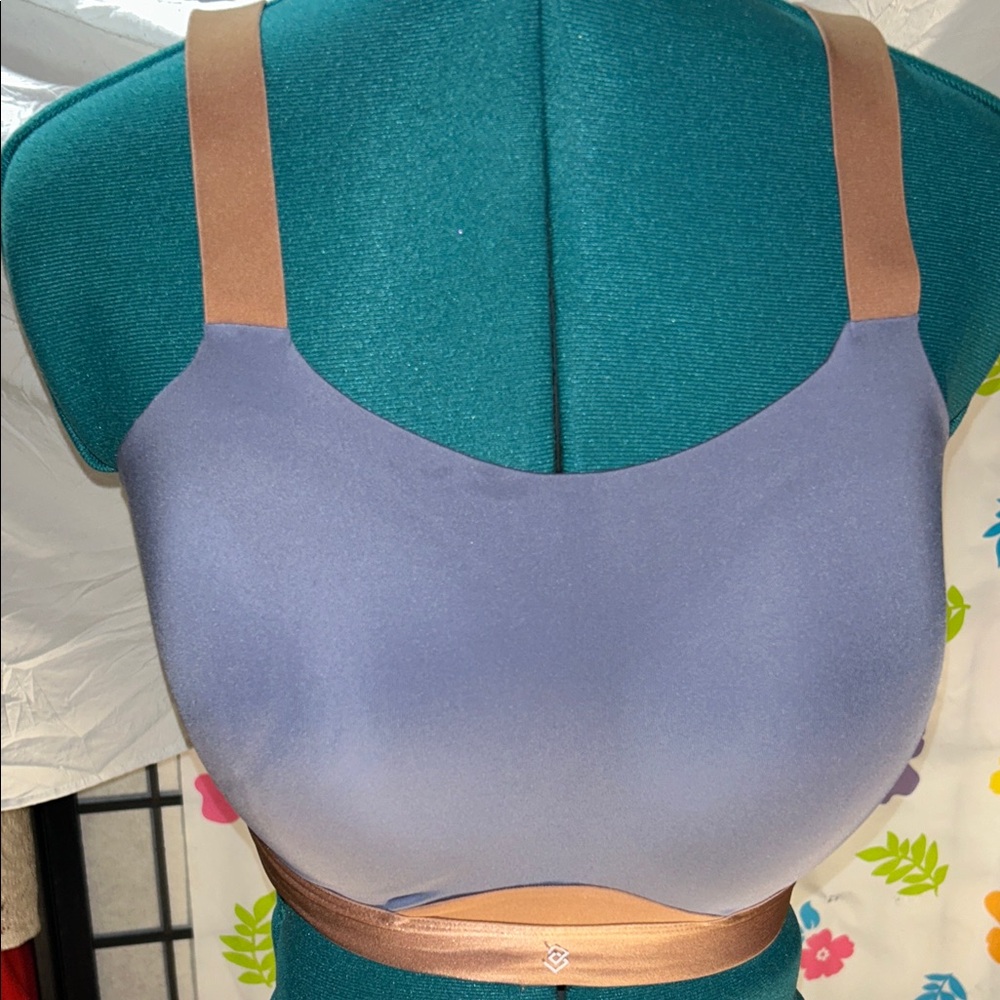 ThirdLove Blue and Tan Bra size 34 G GUC